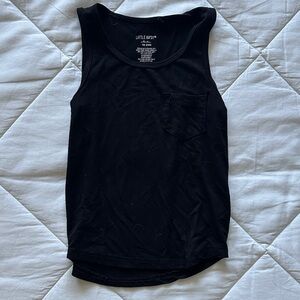 Little Bipsy Classic Black Sleeveless Top